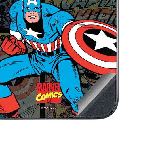 Marvel Classic Comics Captain America Vintage Galaxy A54 5G Skin